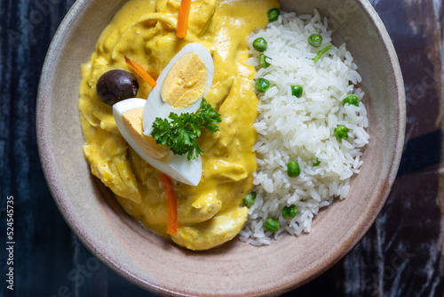 Aji de Gallina, gastronomia peruana