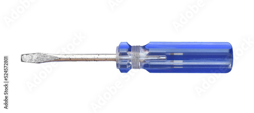 screwdriver isolated on transparent background - PNG format.