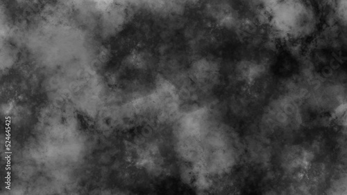 black wall, stone texture for the background. beautiful grey watercolor grunge. black marble texture background. misty effect for film , text or space.