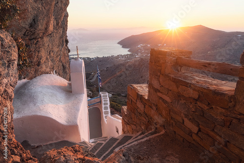 The chapel of Agia Triada, Langada, Amorgos, Greece