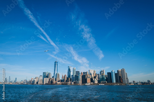 New York City Skyline from Ferry