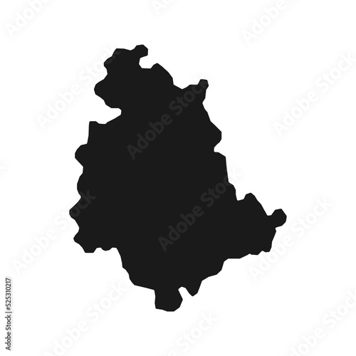 Umbria Map. Region of Italy. Vector illustration.