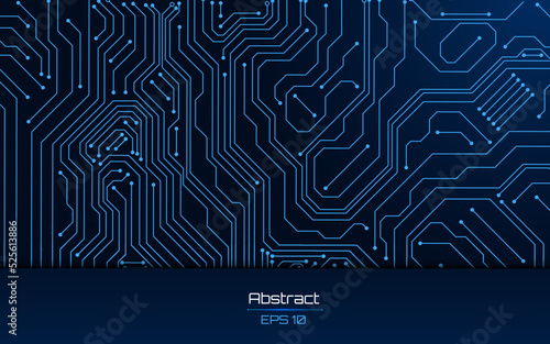 Futuristic abstract background. Server, internet, speed. Futuristic tunnel HUD. Motion graphics for an abstract data center . wireframe ,dark background and Dotted texture template.