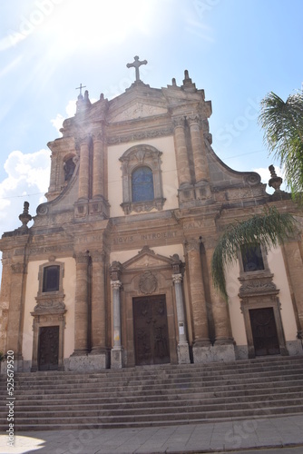 The church of the Annunciation in Partinico, Sicily