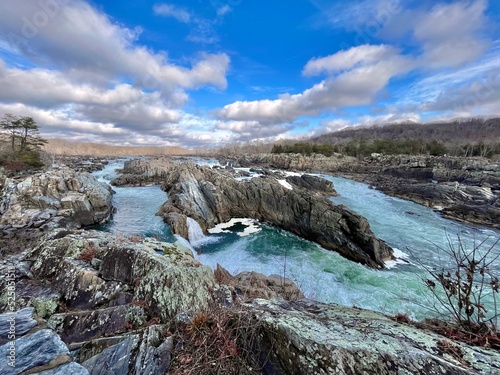View of the Potomac Rapids in Great Falls Park