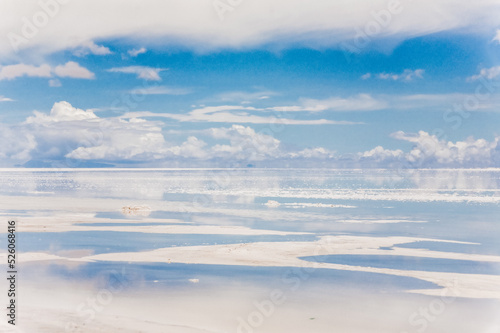 Bolivia. Salt lake and salt flat Salar de Uyuni, Bolivia. South America nature