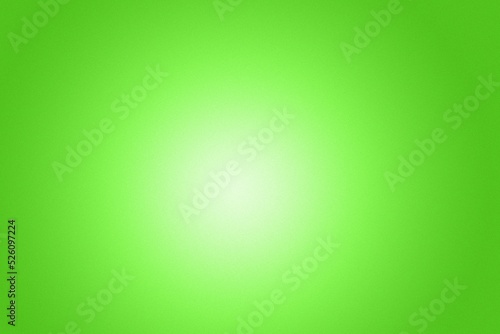 Green abstract background, white colour light focused on centre.