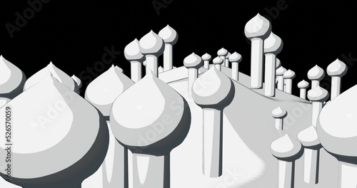 3D 4K Palast Orient Magie Märchen Zauber Wüste