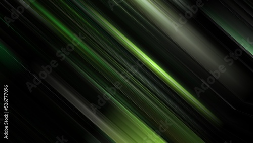 Abstract modern glowing lines dark background. Digital Hi tech Abstract data center server. 3d render