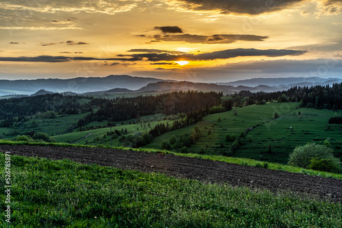 tatry, karpaty, polska, słowacja, góry , wschód słońca, zachód słońca, sunset, sunrise, pieniny