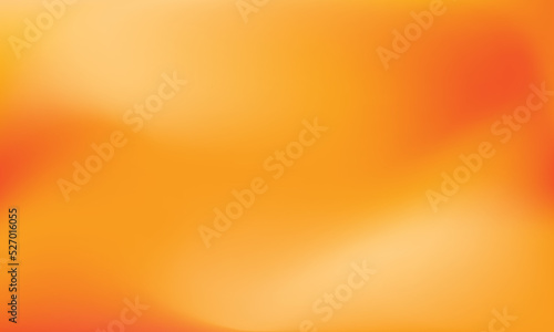 Orange color blurred gradient background illustration - Vector