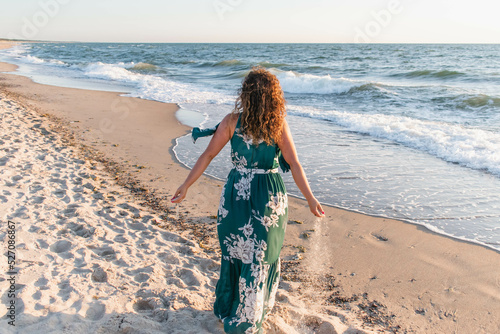Dziewczyna na plaży