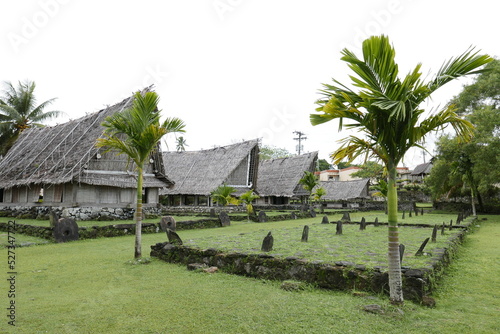 Colonia city in Yap state, Micronesia.