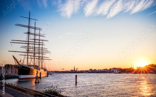 Segelschiff Passat in Lübeck Travemünde