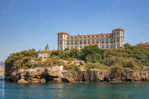 Palais du Pharo, a palace in Marseille, France, built in 1858 by Emperor Napoleon III for Empress Eugénie