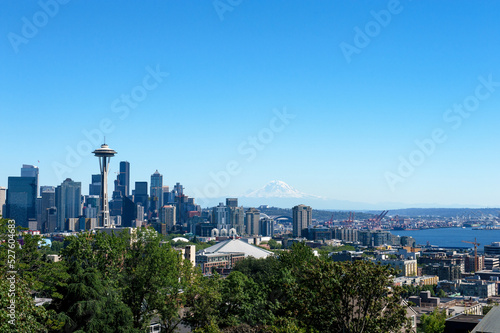 Seattle Washington Skyline with the Space needle