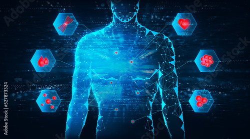 Biomarker Discovery for Diagnostic and Prognostic or Predictive Medical Purposes - Conceptual Illustration