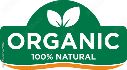 100 percent organic label sticker badge stamp png