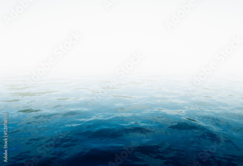 Blue ocean surface background, calm sea