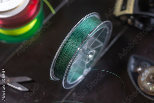 green braided fishing line