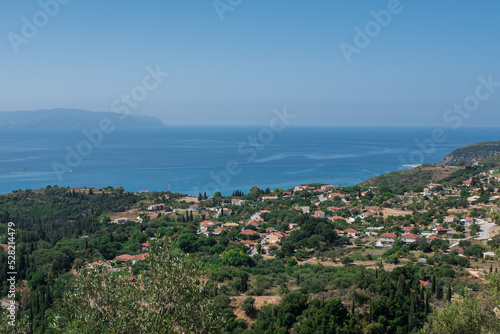 Ratzakli settlement in Kefalonia in the Ionian Islands Region of Greece.