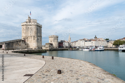 Vieux port de la Rochelle en été