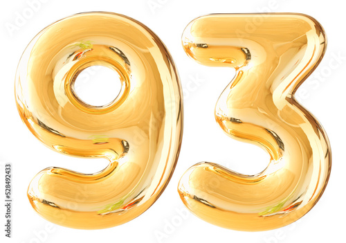 3d golden number 93