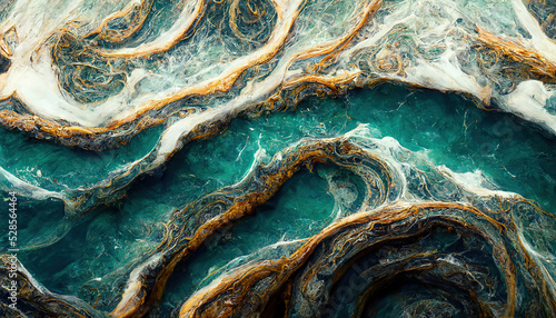 Textura de océano abstracto 01