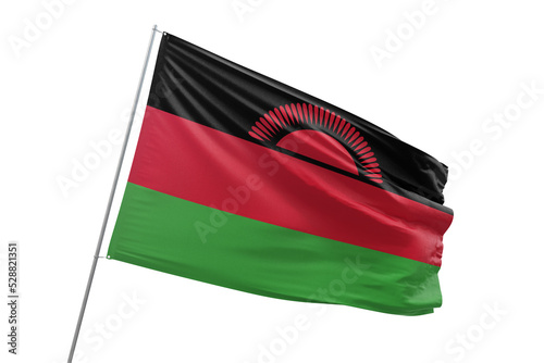 Transparent flag of malawi