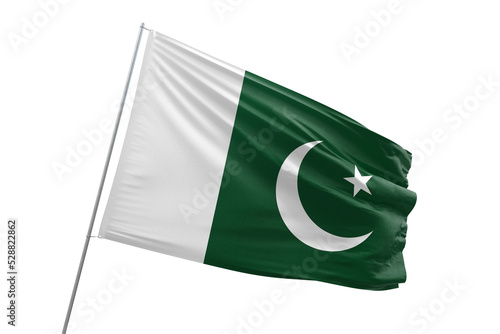Transparent flag of pakistan