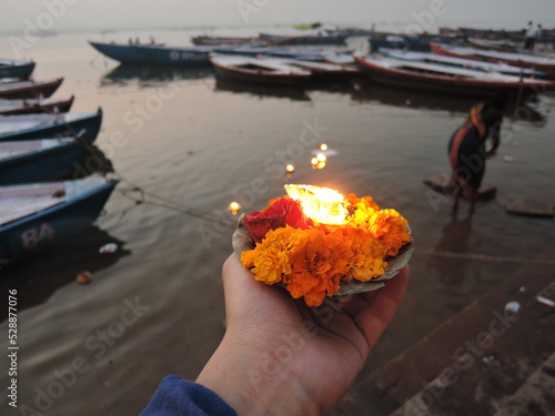 Varanasi is a city on the Ganges river in northern India that has a central place in pilgrimage, death, and mourning in the Hindu world.