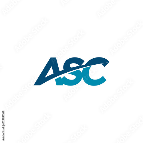 Letter ASC Logo Design