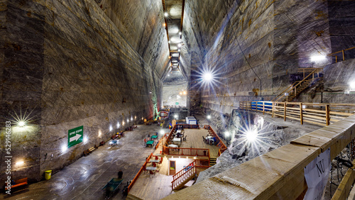 The Salt Mine of Slanic Prahova in Romania