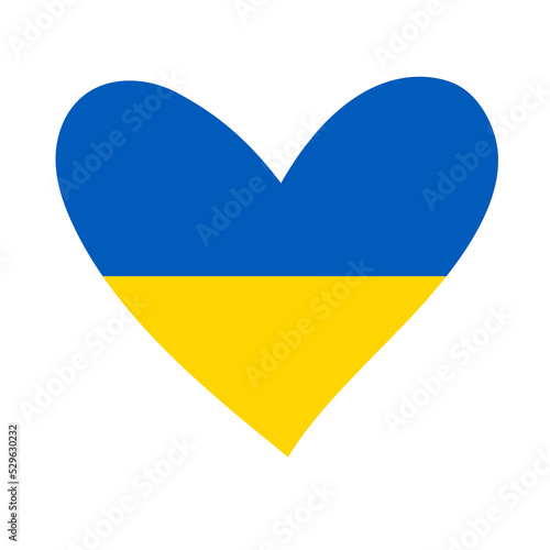 Ukraine Flag Herz png