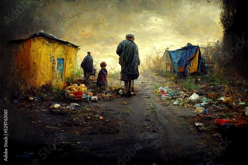 Illustration of Poverty