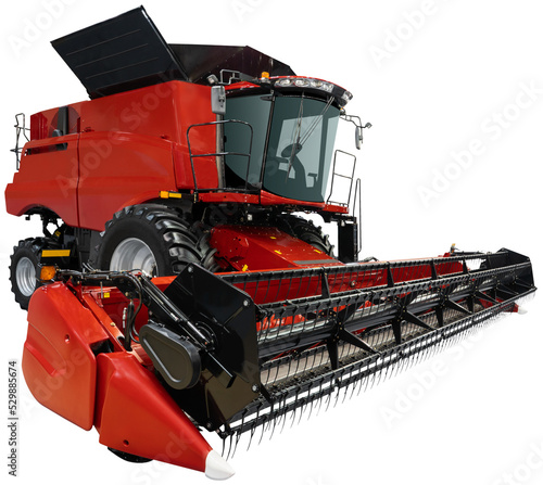 Isolated combine harvester