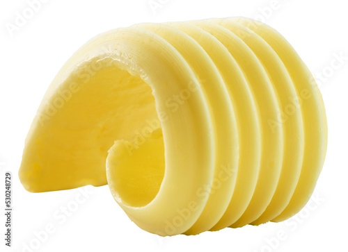 butter curl closeup