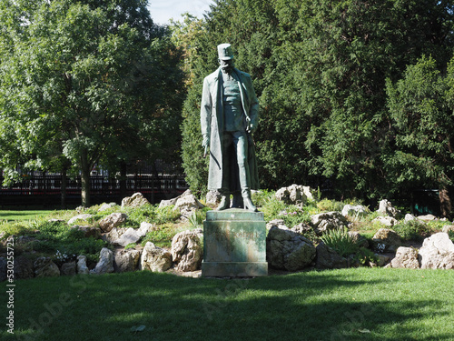 Franz Joseph I statue in Vienna