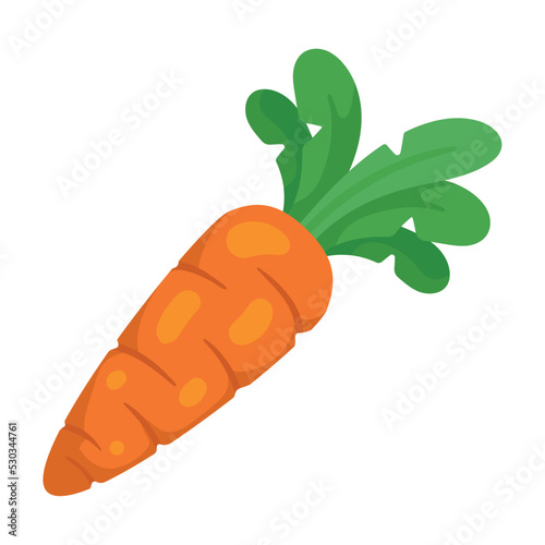 carrot vegetable icon