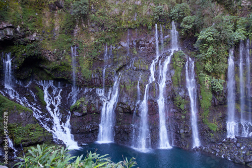 Grand Galet Falls in Saint-Joseph, Reunion Island