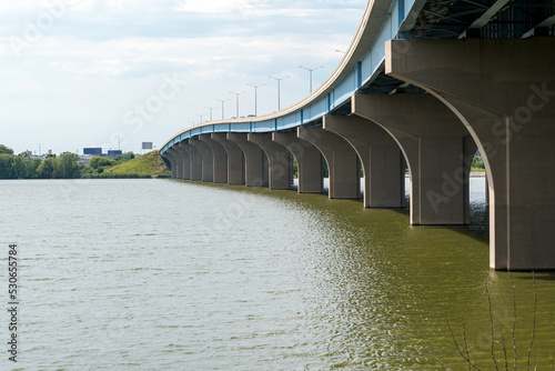 172 Bridge Across Fox River Near Green Bay, Wisconsin