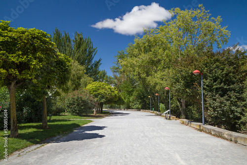 Ebro Park in Logrono in Logroño