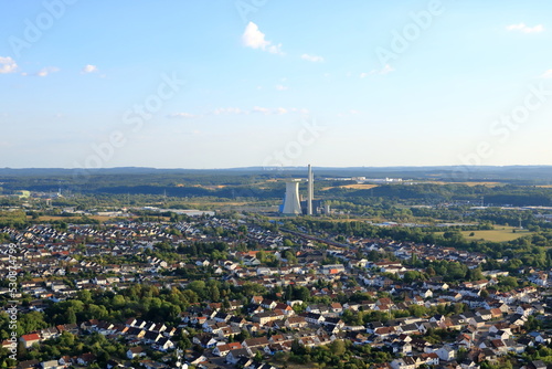 The coal fired power station in Ensdorf in the saarland in Germany, Europe