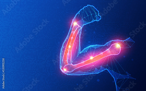 Bone Tissue Engineering Concept - BTE - Illustration