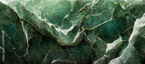 abstract green marble surface texture background 