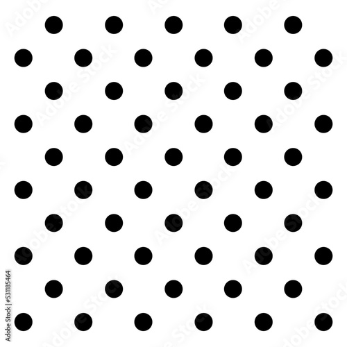 Polka Dots Polkadots Black Dot Seamless Fabric Texture Design Template Icon Art