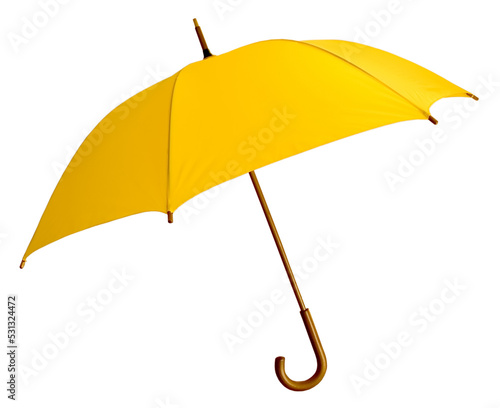 Yellow umbrella