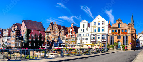 famous old town of Lueneburg - germany