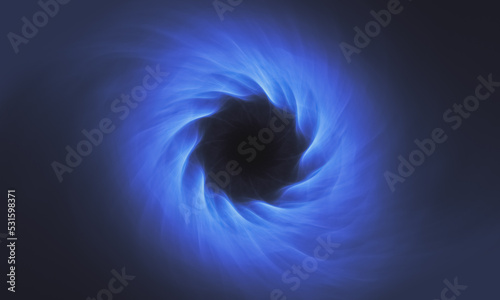 Black hole energy vortex background
