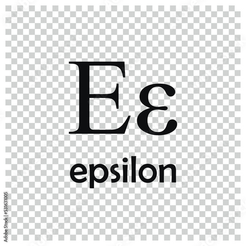 Simple epsilon. The Greek alphabet has been used to write the Greek language since the late 9th or early 8th century BCE. Greek Alphabet and Symbols (Useful for Education and Schools)